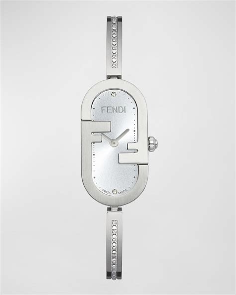 Fendi o'lock diamond watch